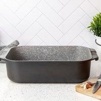 MasterClass Black Cast Aluminium 34cm Roasting Pan