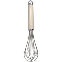 KitchenAid Whisk, Stainless Steel Manual Hand Whisk, Almond Cream, 1 count