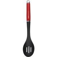 KitchenAid Slotted Spoon, Heat Resistant Non-Stick Cooking Spoon – Empire Red