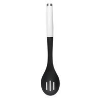 KitchenAid Classic Stainless Steel Slotted Spoon - White