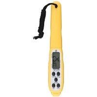 Taylor Waterproof Instant Read Thermometer with Digital Display Yellow