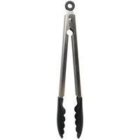 KitchenAid Silicone Tipped Kitchen Tongs, Black