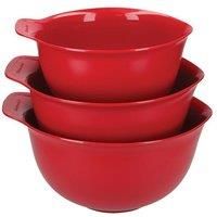 KitchenAid Mixing Bowls, Empire Red, Set of 3
