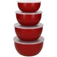 KITCHENAID KQG176OSERE Bowls with Lids, Plastic, Empire Red