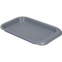 MasterClass Smart Ceramic Baking Tray with Robust Non Stick Coating, Carbon Steel, 23 x 15cm Small Stackable Cookie Sheet