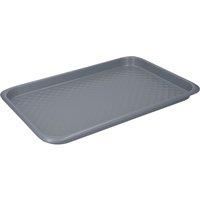 MasterClass Smart Ceramic Baking Tray with Robust Non Stick Coating, Carbon Steel, 40 x 27cm Large Stackable Cookie Sheet