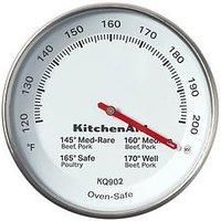 KitchenAid In-Oven Meat Thermometer Probe, Wireless Dial Probe for BBQ and Oven Use,Black, 120°F to 200°F Range