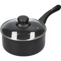 MasterClass Can-to-Pan Ceramic Eco Non-Stick Saucepan, Made from 70 % Recycled Aluminium, 18 cm