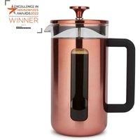 La Cafetière Pisa Stainless Steel Cafetière, 8 Cup (Copper)