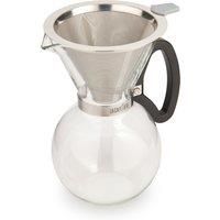 La Cafetière Filterless Coffee Dripper for Pour-Over Coffee, Silver