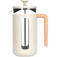 La Cafetière Pisa Stainless Steel Cafetière 8 Cup (Latte)