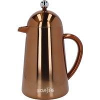 La Cafetiere Cafetière Havana Stainless Steel Insulated Cafetiere Coffee Maker 8 Cup (Copper), LCTHERM8CPCOP