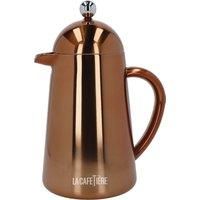 La Cafetiere Cafetière Havana Stainless Steel Insulated Cafetiere Coffee Maker 8 Cup (Copper), LCTHERM8CPCOP