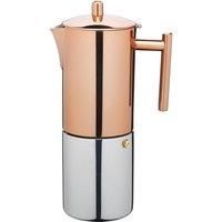 La Cafetiere Copper 10 Cup Espresso Cafetiere Brown/Silver