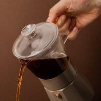La Cafetière Verona Glass Espresso Maker, Latte, 6 Cup, Gift Boxed