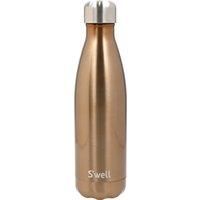 S/'well Original Water Bottle, Pyrite, 500ml. Vacuum-Insulated Drinks Bottle Keeps Drinks Cold and Hot - BPA-Free Stainless Steel Hydration Bottle for On The Go