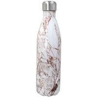 S/'well Stainless Steel Reusable Water Bottle, 750ml, Calacatta Gold, Triple-Insulated and Leak-Proof Drinking Bottle for Hot and Cold Beverages up to 48h Cold/24h Hot