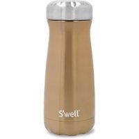 Stainless Steel Water Bottle Metal Triple Insulated Swell Traveler 470ml Pyrite