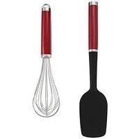 KitchenAid KQG463OHERE 2pc Baking Set – Empire Red, Silicone