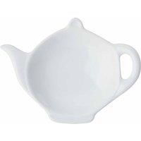 Mikasa Chalk Porcelain Teabag Tidy 12Cm White, White