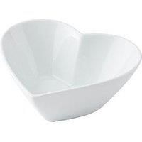Mikasa Chalk Small Heart-Shaped Serving Bowl