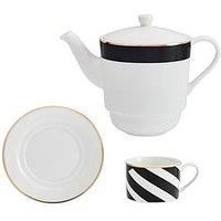 Mikasa Luxe Deco Fine China Tea for One, 500ml, Gift Boxed