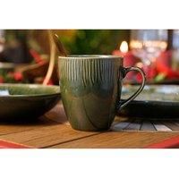 MIKASA Jardin 4pc Stoneware Mug Set, 420ml, Gift Boxed