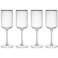 Mikasa Mk Sorrento Red Wine 4Pc