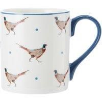 Pheasant Straight-Sided Porcelain Mug, 280ml