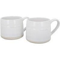 Mikasa Stoneware 2pc 380ml Cosy Mugs, I Love You/', Gift Boxed