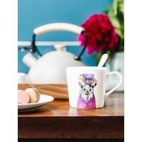 Mikasa x Tipperleyhill 380ml Fine China Mug, Mouse, Gift boxed