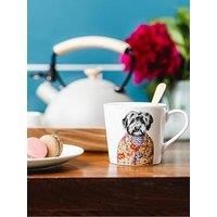 Mikasa x Tipperleyhill 380ml Fine China Mug, Cockapoo, Gift boxed