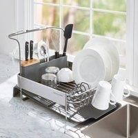 KitchenAid Dish Rack, Grey, 61.5 x 38.5 x 37.5 cm
