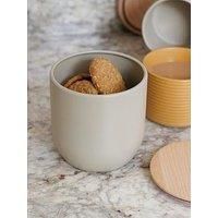 Kitchencraft Idilica Metal Storage Canister In Putty