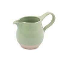 Jamie Oliver Big Love Joy Jug, Green Speckled Stoneware Jug with Pinched Spout, Handle, Transparent Glaze, for Gravies and Sauces, Decoration, Dishwasher, Microwave, Oven-Safe, 650ML