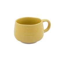 Jamie Oliver Big Love Yellow Cosy Cuppa, Speckled Stoneware Coffee, Tea Mug, Ideal for Any Occasion, Dishwasher, Microwave, 12.7oz, 375ML, 13x10x7CM
