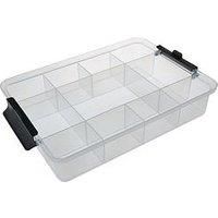 Farberware Large Build-A-Board Snacklebox Serving Tray with Locking Plastic Cutting Board Lid, Portable Storage Container with 11 Compartments for Charcuterie, and More