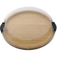 Farberware Build-a-Board Bamboo Snack Serving Board with Lid and Lock, 35.5cm