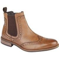 Roamers Mens High Brogue Chelsea Boot DF1666