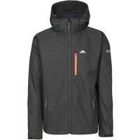Trespass Mens Desmond TP75 Softshell Jacket (XXS) (Black)