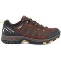 Trespass Mens Scarp Waterproof Lace Up Trainers (12 UK) (Dark Brown)