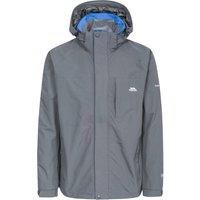 Trespass Mens Edwards II Waterproof Jacket (XS) (Carbon)
