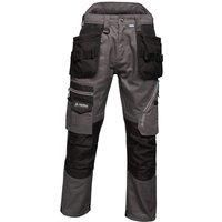 Regatta Mens Execute Holster Premium Work Trousers (30R) (Iron)