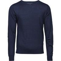 Tee Jays Mens Merino Blend Crew Neck Jumper / N/A N/A PC3420