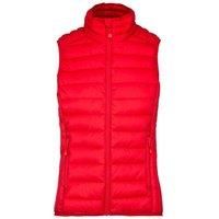 Kariban Womens/Ladies Lightweight Down Bodywarmer (L) (Red)