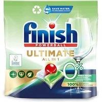 Finish Ultimate All in One 0 Percent Dishwasher Tablets 100/'s