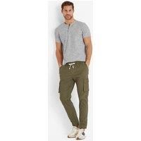 TOG24 Mens Cargo Trousers Classic Summer Style Holiday Cotton Comfort Pockets