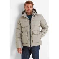TOG24 Mens Winter Parka Ultra-Warm Windproof Coat Insulated Filling Winter Coat