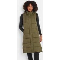 TOG24 Newall Womens Padded Gilet, Wind Resistant & Warm, Filled With Insulation Made From Recycled Plastic Bottles, In A Chunky Quilted Design, Featuring 2 Way Zip & Zip Pockets