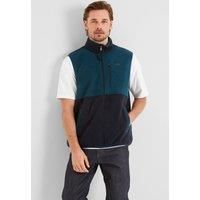 TOG24 Pensford Men/'s Microfleece Gilet Bodywarmer, Lightweight & Warm, Anti-Pill Finish, Zip Opening, Colourblock Design, 3x Pockets